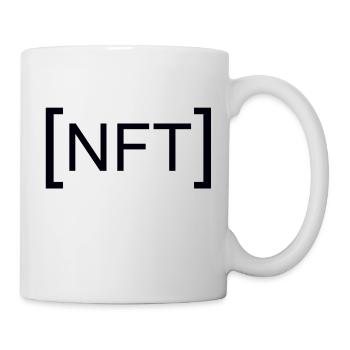 NFT Non Fungible Token - Tasse - Weiß - Rechts