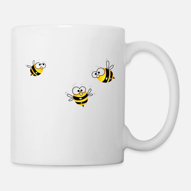 bienen gruppe - Tasse - Weiß