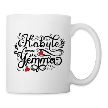 Kabyle comme yemma - Mug blanc - blanc - Droite