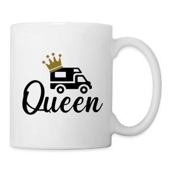 Camping Queen Camper Camper Rv - Mug - white - Right