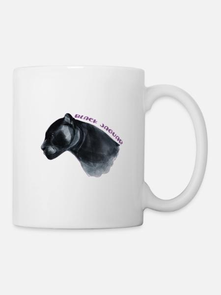 Black Jaguar - Mug - white