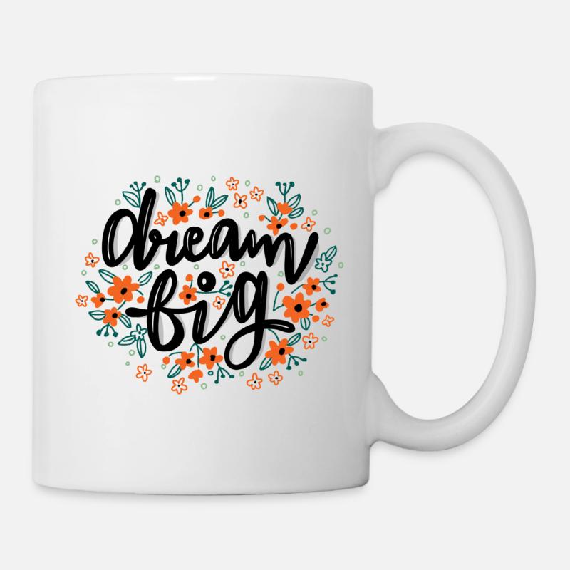 Dream Big - Mug blanc - blanc