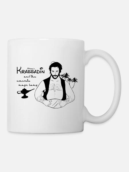 krassadin - and the concrete Magic Lamp v1 - Tasse - Weiß