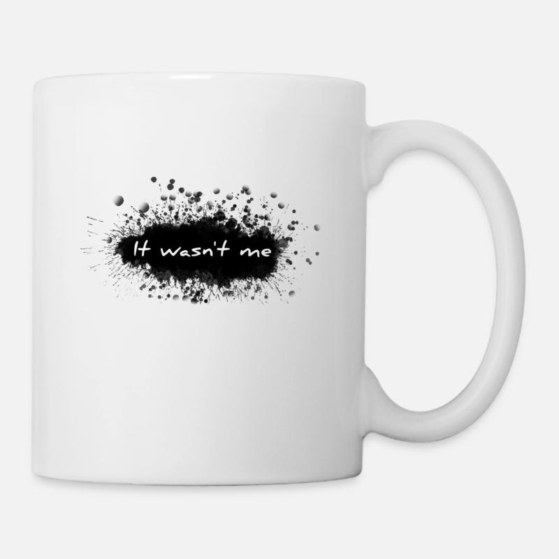 It wasn't me - Tasse - Weiß