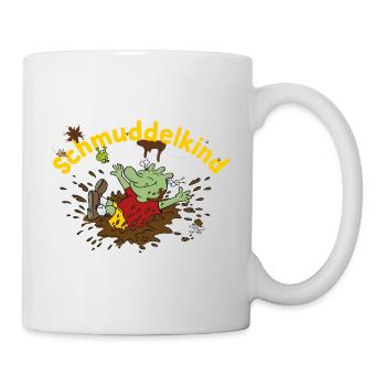 Die Olchis Classic Schmuddelkind - Tasse - Weiß - Rechts