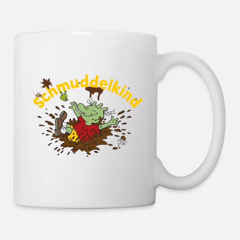 Die Olchis Classic Schmuddelkind - Tasse - Weiß