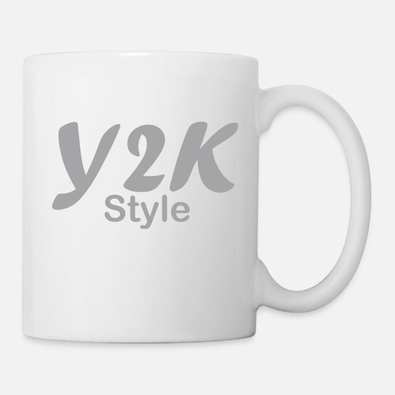 Y2k style 2000er Jahre - Tasse - Weiß