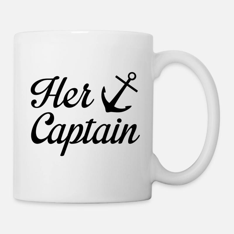 Ihr Kapitän - Tasse - Weiß