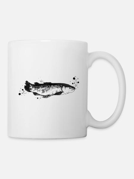 Fisch - Tasse - Weiß