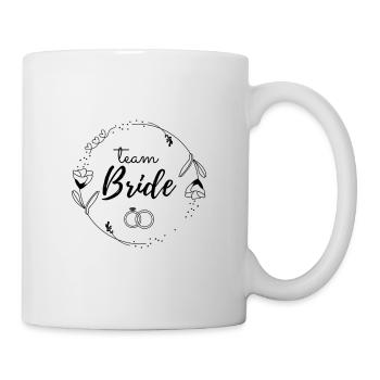 Teams Bride, Wedding, Bachelorette Party - Mug - white - Right
