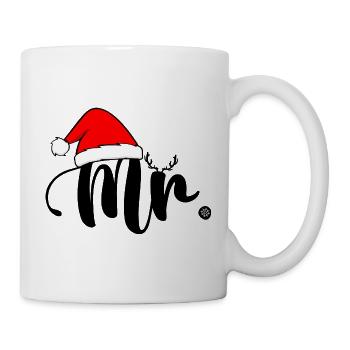 Monsieur Noël - Tasse - Weiß - Rechts