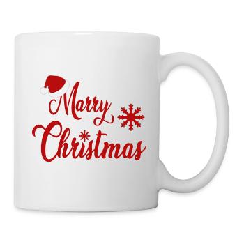 Marry Christmas - Tasse - Weiß - Rechts