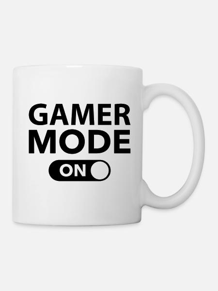 Gamer-Modus Ein - Tasse - Weiß