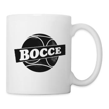Bocce Ball mit Jack Bocci Game Bocce - Tasse - Weiß - Rechts