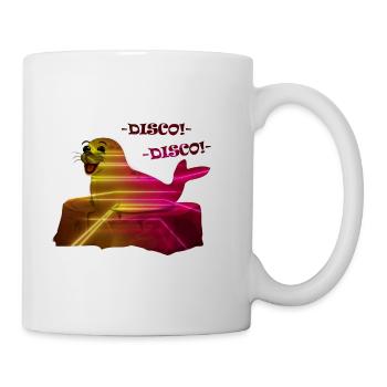 Disco Retro Seal - Mug - white - Right