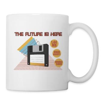 The future is here - Mug - white - Right