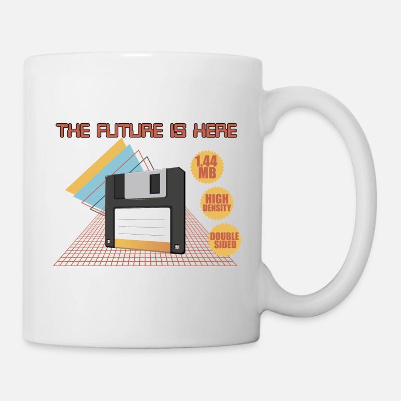 Die Zukunft ist da - Tasse - Weiß
