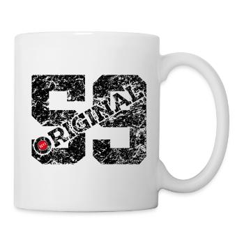67. GEBURTSTAG 67 JAHRE ORIGINAL 1959 - Tasse - Weiß - Rechts