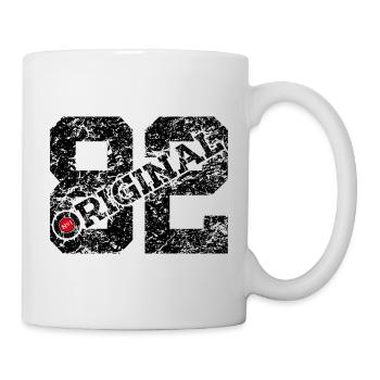 44TH BIRTHDAY 44 YEARS ORIGINAL 1982 - Mug - white - Right