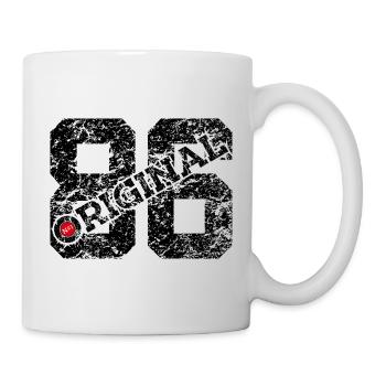 40th Birthday 40th Anniversary Original 1986 - Mug - white - Right