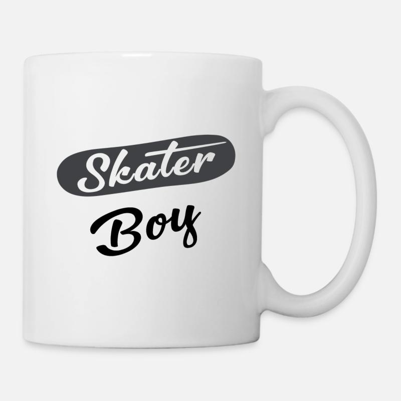 Skater Boy - Tasse - Weiß