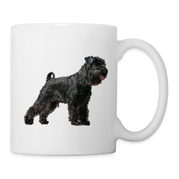 Chien Sweet Schnauzer Chien - Mug blanc - blanc - Droite