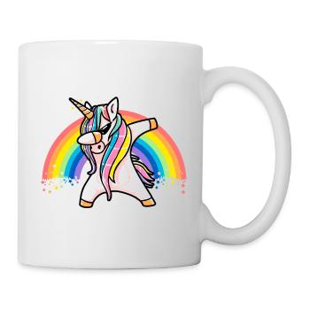 Dab Dance Unicorn Dabbing Dancing Music Dancers - Mug blanc - blanc - Droite