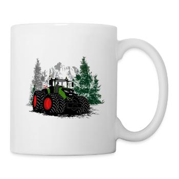 Tracteur - Tracteur - Agriculteur - Agriculteur - Mug blanc - blanc - Droite