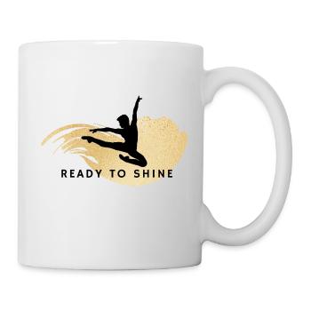 Prêt à briller · Danseurs · Gymnaste - Mug blanc - blanc - Droite