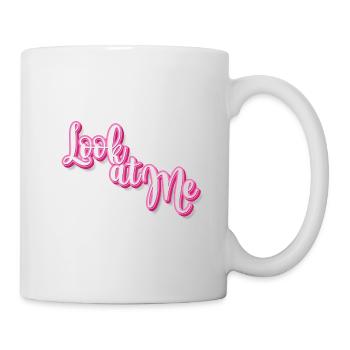 Regarde-moi - Mug blanc - blanc - Droite