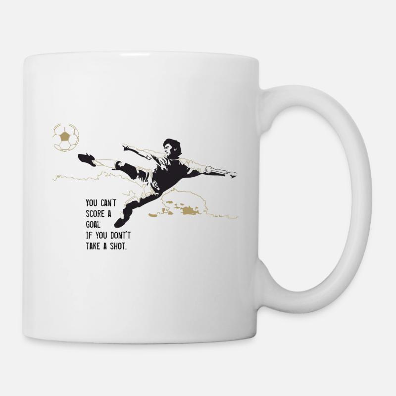 Make a Goal. - Tasse - Weiß