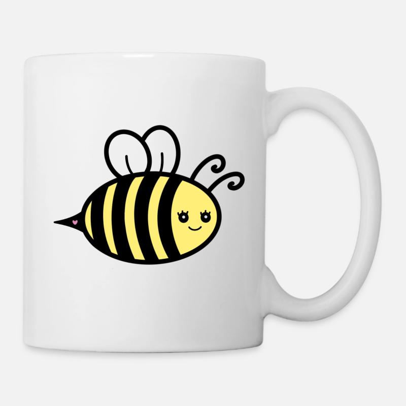 Abeille - Mug blanc - blanc