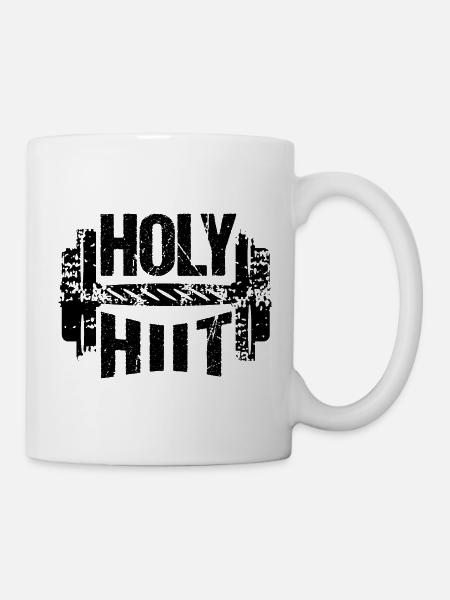 High Intensity Interval Training HIIT Workout Gym - Mug - white
