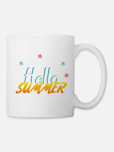 Design Été - Mug blanc - blanc