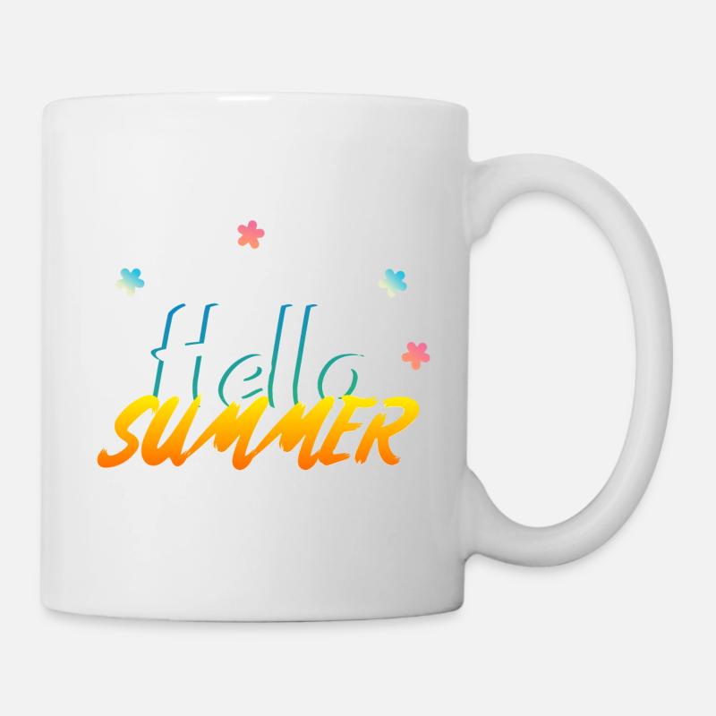 Design Été - Mug blanc - blanc