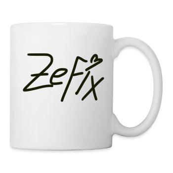Zefix - Tasse - Weiß - Rechts