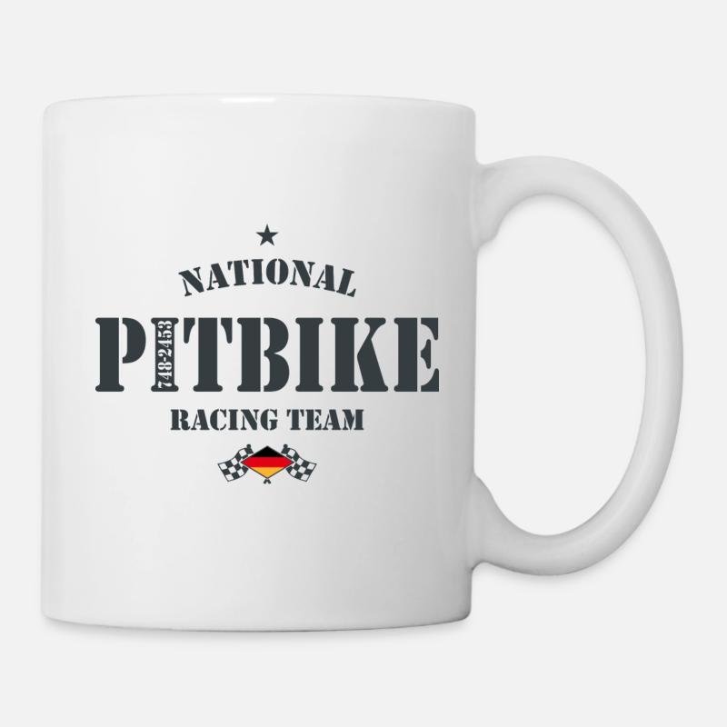 Pitbike NRT AG Allemagne - Mug blanc - blanc