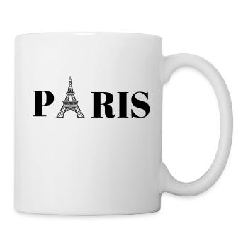 Eiffelturm Paris - Tasse - Weiß - Rechts