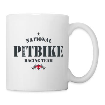 Pitbike NRT AG GB - Mug blanc - blanc - Droite