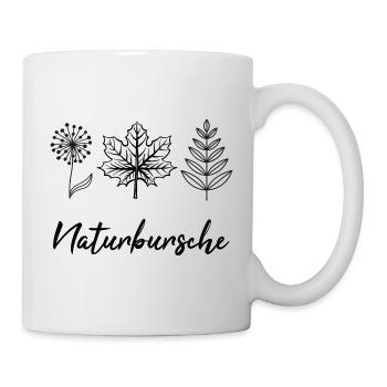 Naturbursche Wandern Wald Freizeit Abenteuer Natur - Tasse - Weiß - Rechts