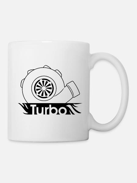 Turbo - Tasse - Weiß