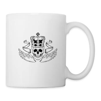 Queen of skull - Tasse - Weiß - Rechts