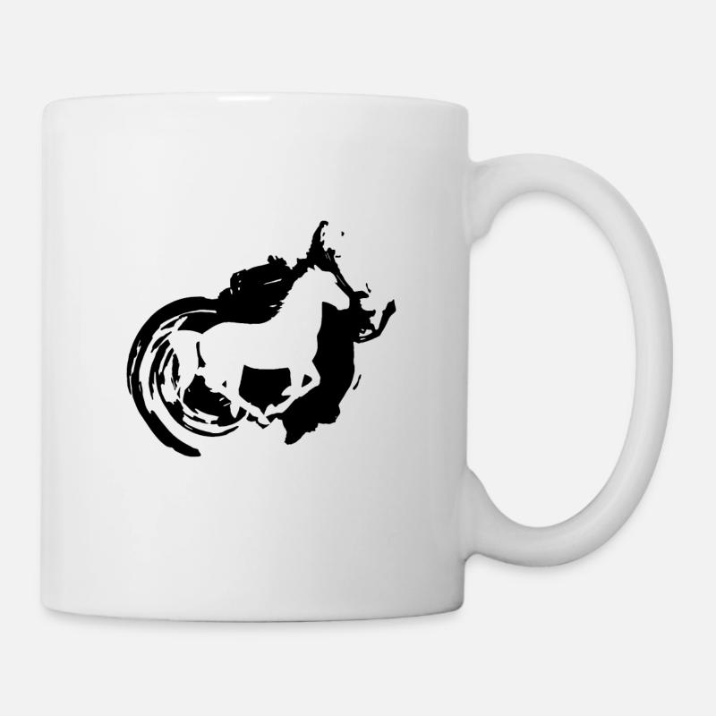 Équitation Animaux Équitation Chevaux - Mug blanc - blanc