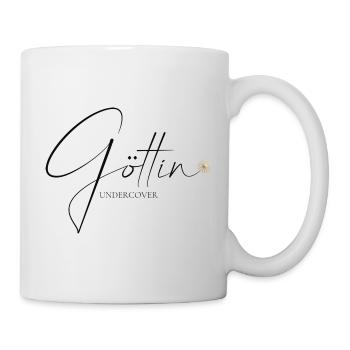 Göttin undercover Strahlende Göttin M K Eyelneiri - Tasse - Weiß - Rechts