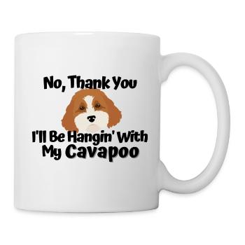 Hanging With My Cavapoo - Mug - white - Right