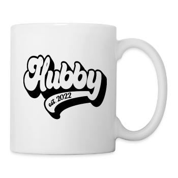 Hubby Est. 2022 - Future Husband, Engagement Party - Mug - white - Right