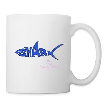 Shark - Mug blanc - blanc - Droite