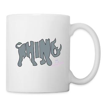 Rhinocéros - Mug blanc - blanc - Droite