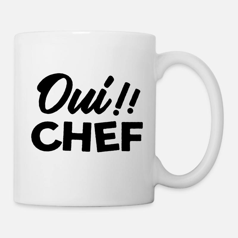 Cusinier humour restaurant - Mug blanc - blanc