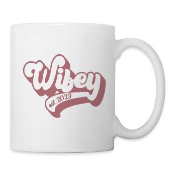 2023 Verlobung Brautdusche Hochzeit - Tasse - Weiß - Rechts